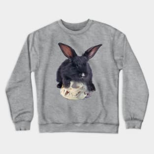 Skull Bunny - Grey Version Crewneck Sweatshirt